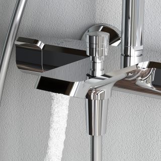 Душевая система AM.PM Func F078F500 с термостатом Хром